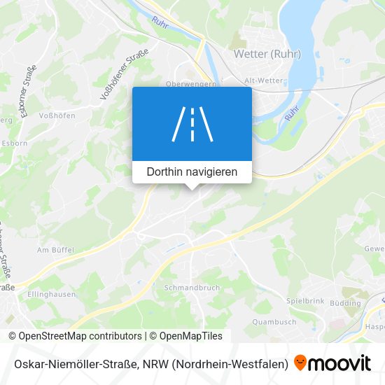 Oskar-Niemöller-Straße Karte