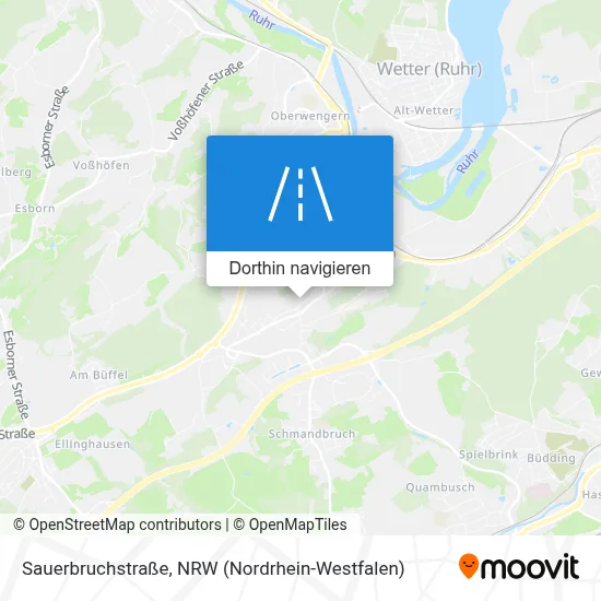 Sauerbruchstraße Karte