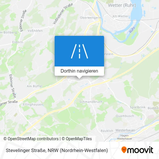 Stevelinger Straße Karte