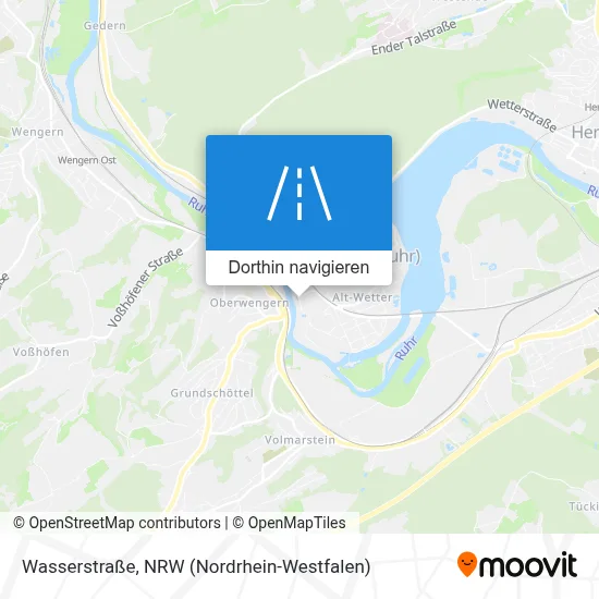 Wasserstraße Karte