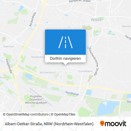 Albert-Oetker-Straße Karte