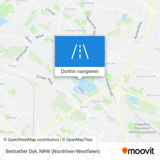 Bettrather Dyk Karte