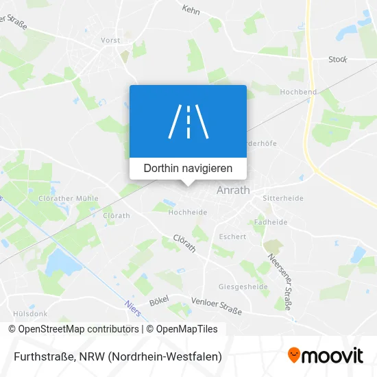 Furthstraße Karte