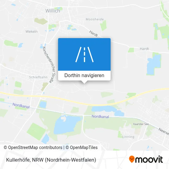 Kullerhöfe Karte