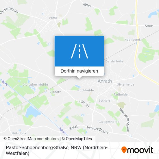 Pastor-Schoenenberg-Straße Karte