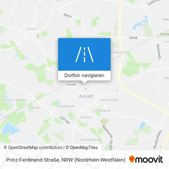 Prinz-Ferdinand-Straße Karte