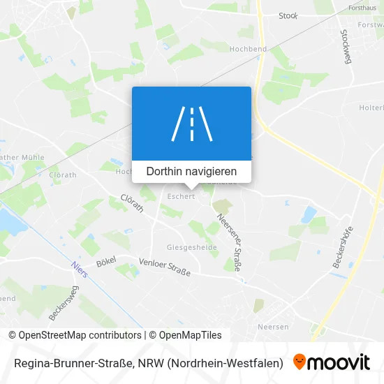 Regina-Brunner-Straße Karte