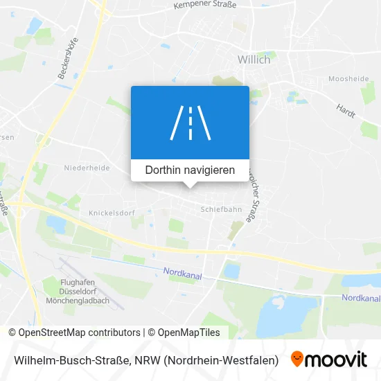 Wilhelm-Busch-Straße Karte