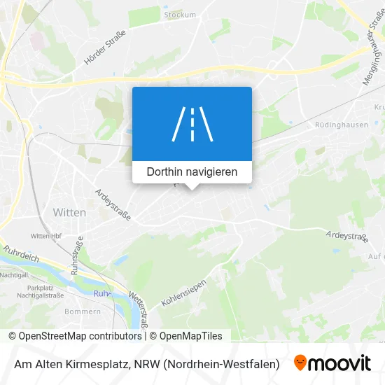 Am Alten Kirmesplatz Karte