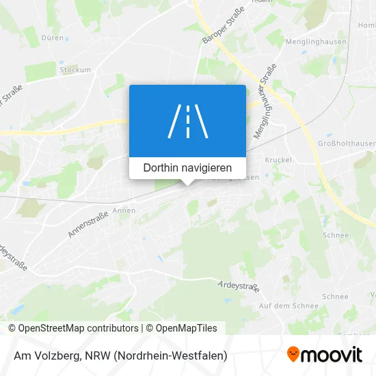 Am Volzberg Karte