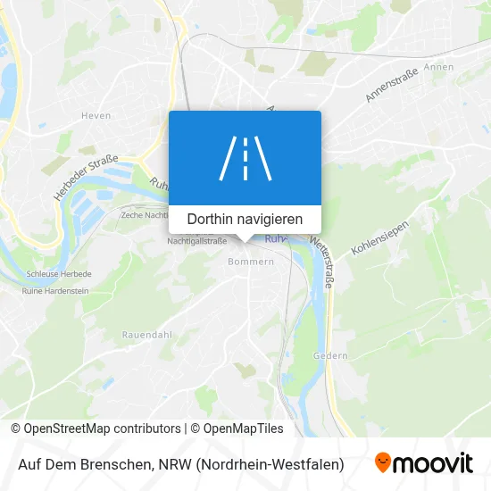 Auf Dem Brenschen Karte