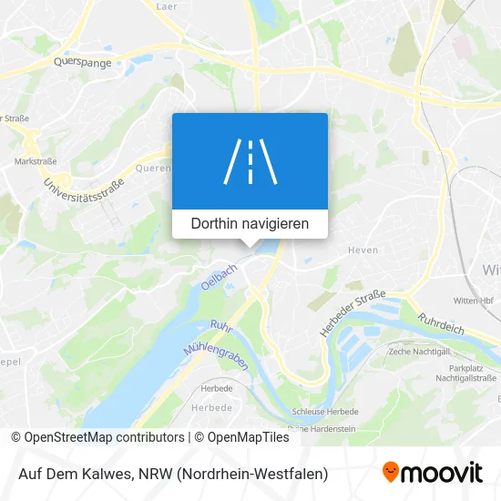 Auf Dem Kalwes Karte