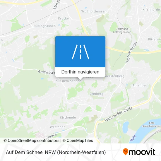 Auf Dem Schnee Karte