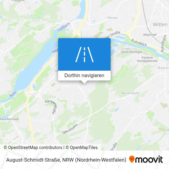 August-Schmidt-Straße Karte