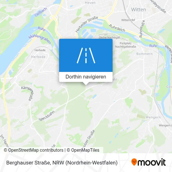 Berghauser Straße Karte