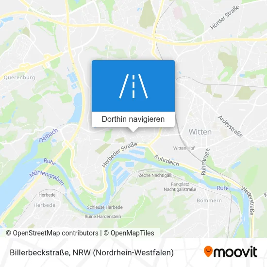 Billerbeckstraße Karte