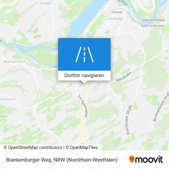 Blankenburger Weg Karte