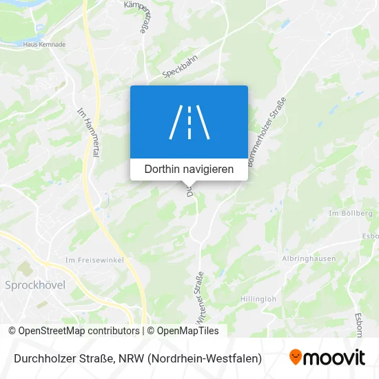 Durchholzer Straße Karte
