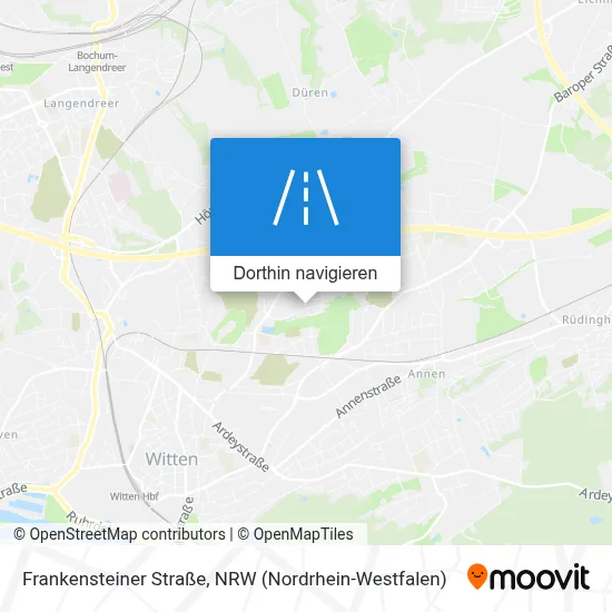 Frankensteiner Straße Karte