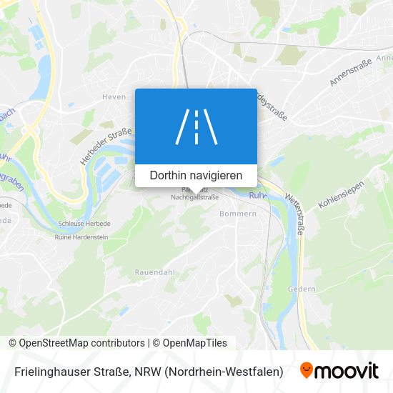 Frielinghauser Straße Karte