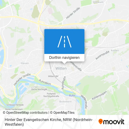 Hinter Der Evangelischen Kirche Karte