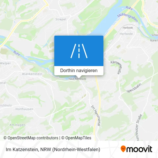 Im Katzenstein Karte