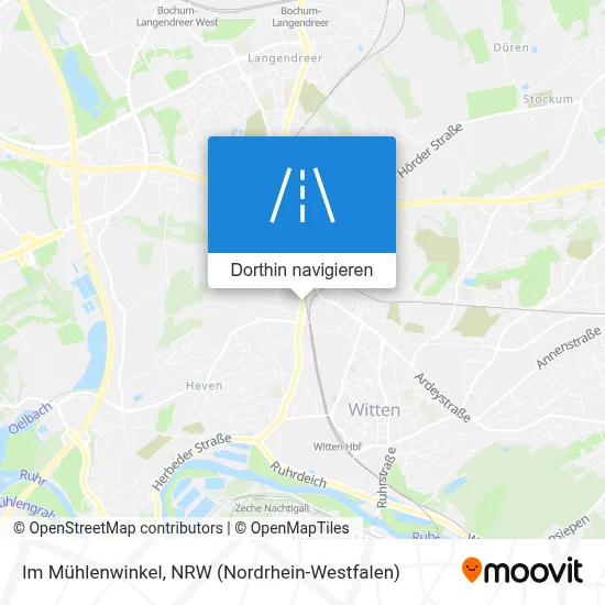 Im Mühlenwinkel Karte