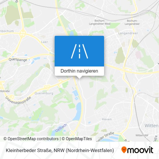 Kleinherbeder Straße Karte