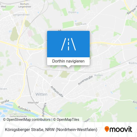 Königsberger Straße Karte