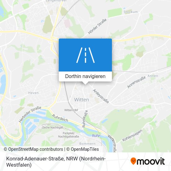 Konrad-Adenauer-Straße Karte