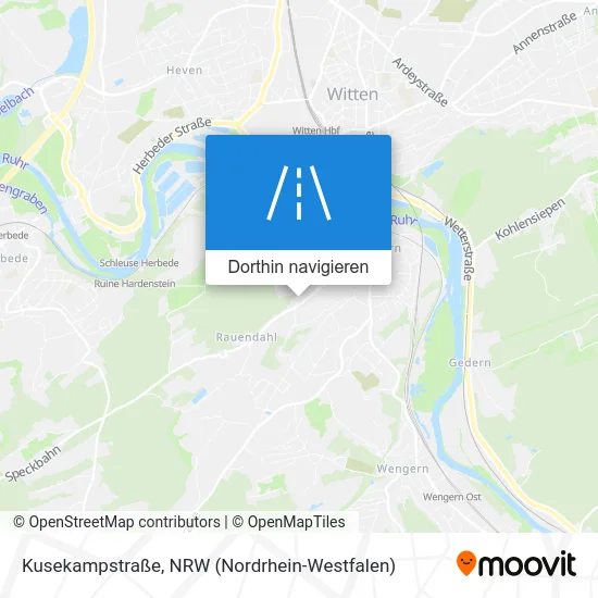 Kusekampstraße Karte