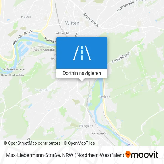 Max-Liebermann-Straße Karte