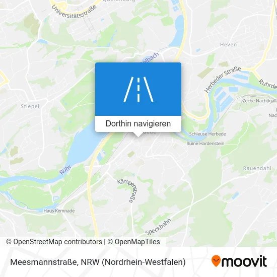 Meesmannstraße Karte