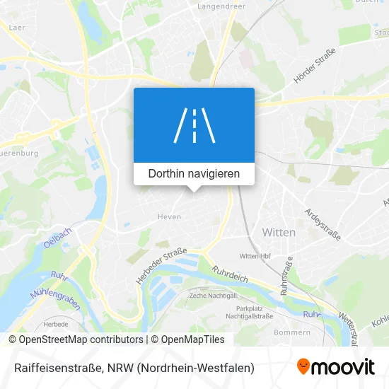 Raiffeisenstraße Karte