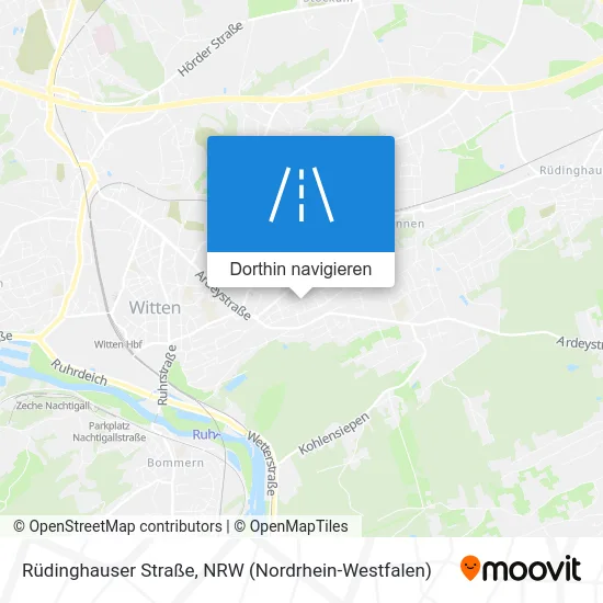Rüdinghauser Straße Karte