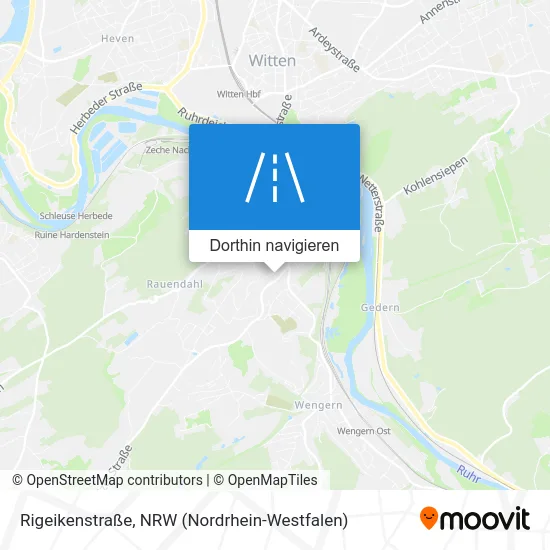 Rigeikenstraße Karte