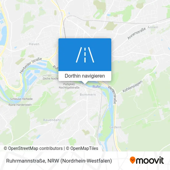 Ruhrmannstraße Karte