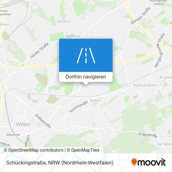 Schückingstraße Karte