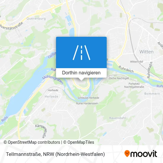 Tellmannstraße Karte