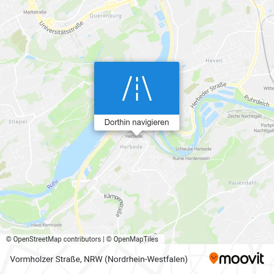Vormholzer Straße Karte
