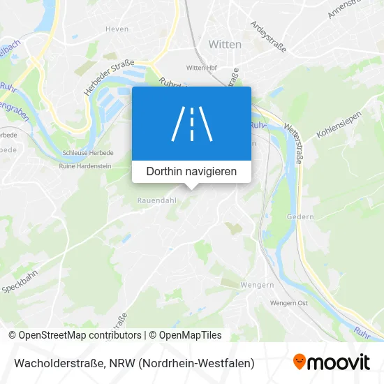 Wacholderstraße Karte
