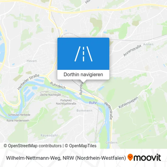 Wilhelm-Nettmann-Weg Karte