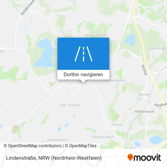 Lindenstraße Karte