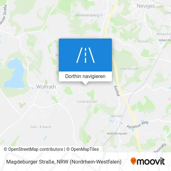 Magdeburger Straße Karte