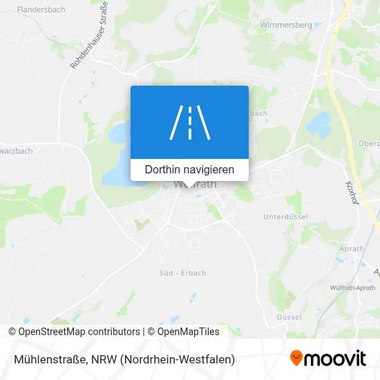 Mühlenstraße Karte