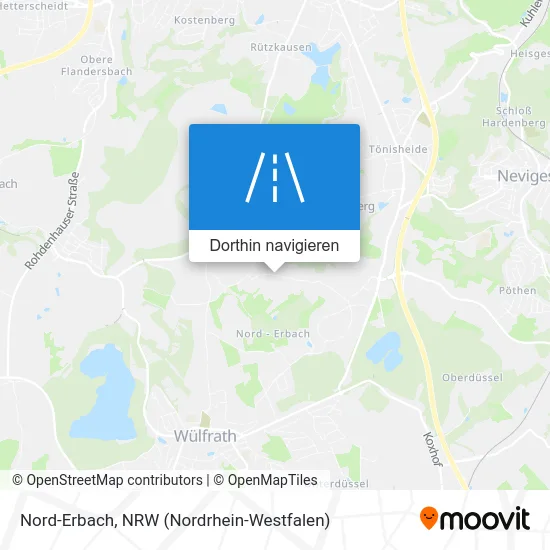 Nord-Erbach Karte