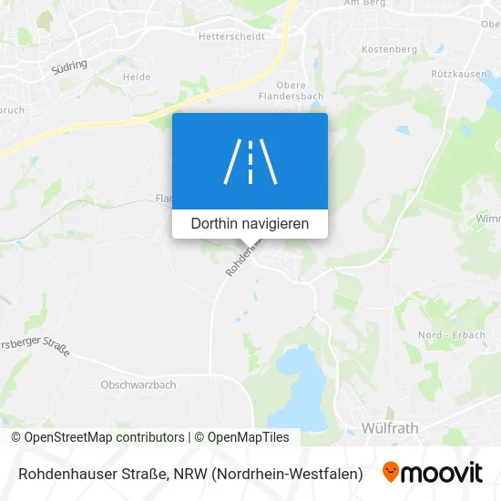 Rohdenhauser Straße Karte