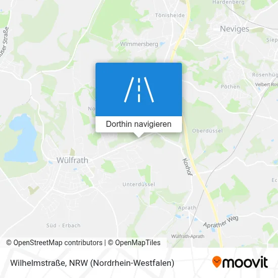 Wilhelmstraße Karte