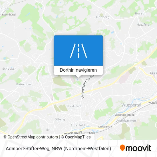 Adalbert-Stifter-Weg Karte