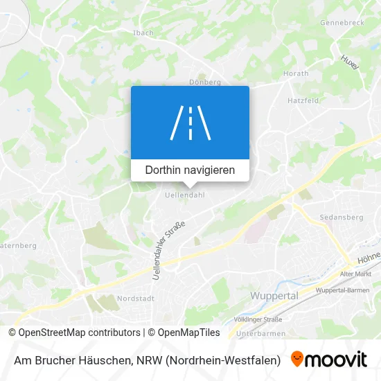 Am Brucher Häuschen Karte